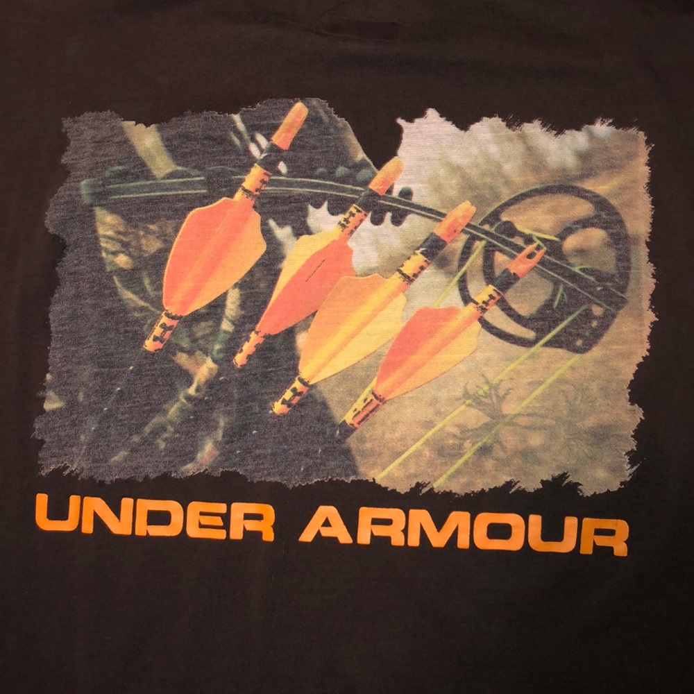 Brown Under Armour Tee
